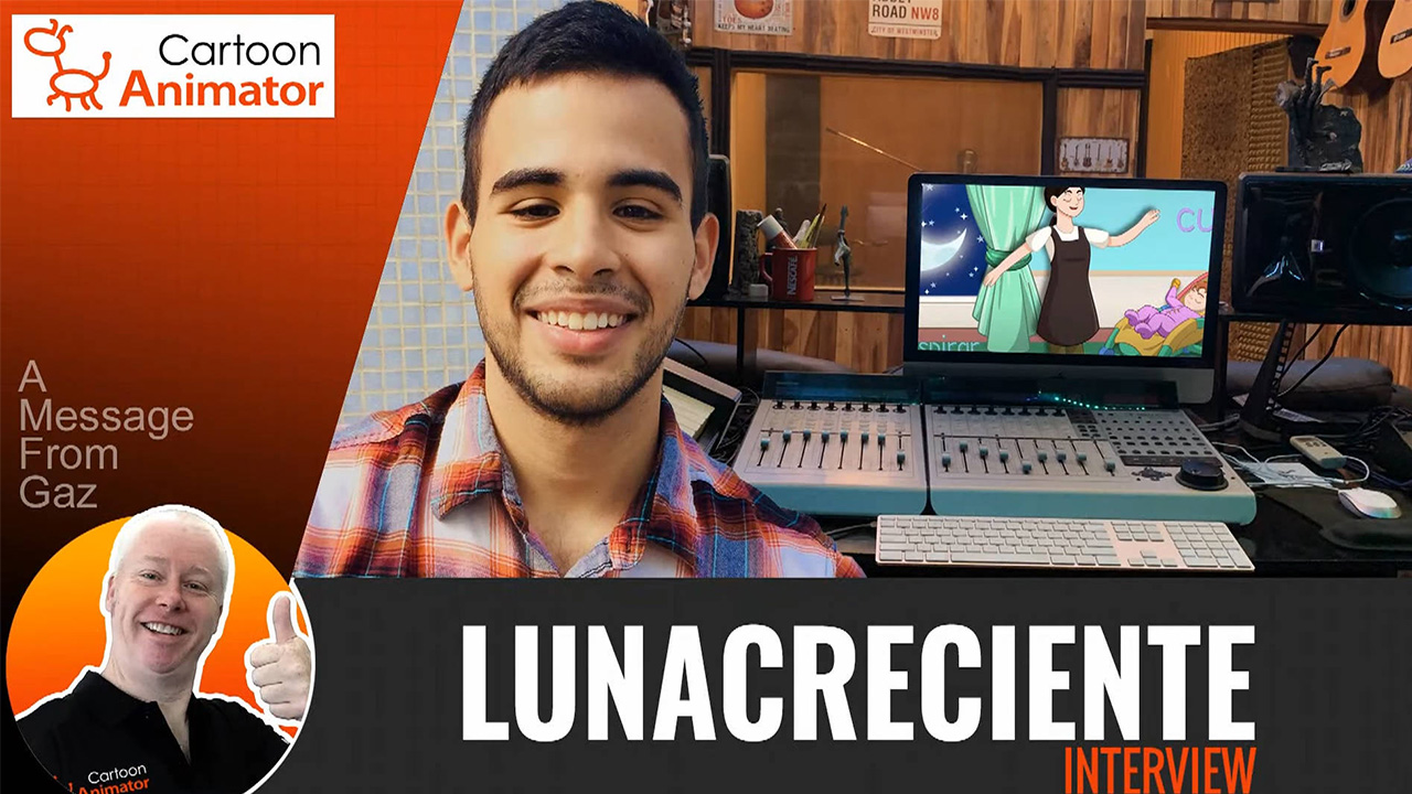 best 2d animation software demo video - music video